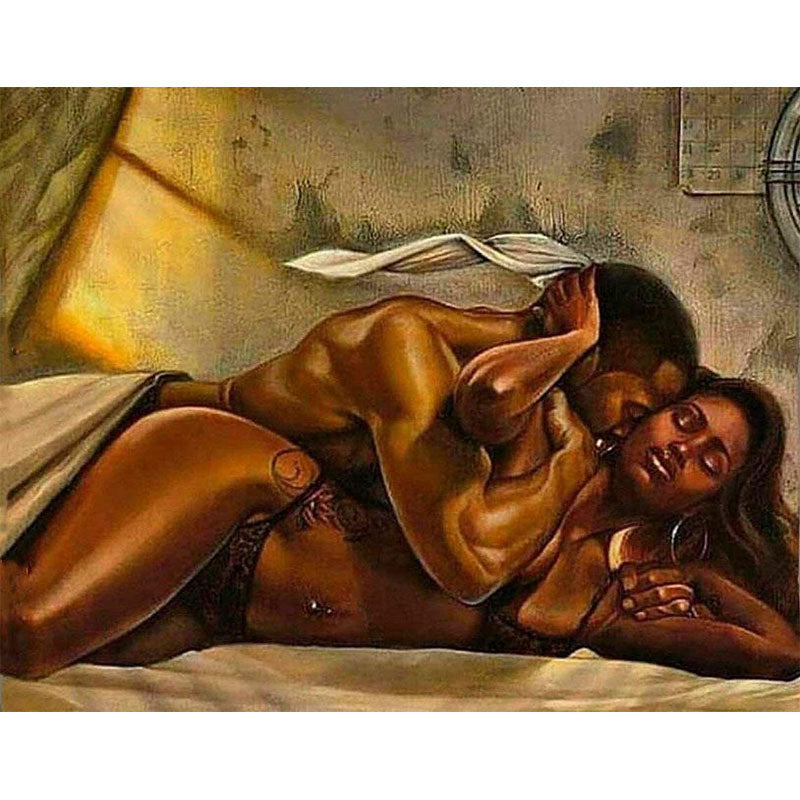 Diamond Painting African Couple *