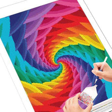 Ladda upp bild till gallerivisning, Diamond Painting Regnbågsvirvel*

