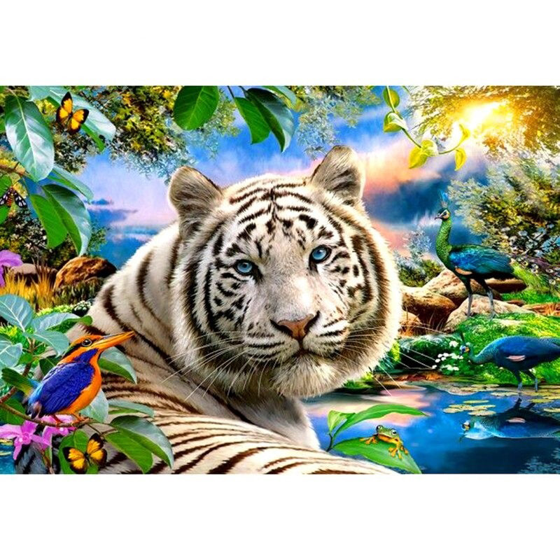 Diamond Painting Exotic Tiger