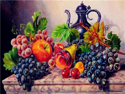 Diamond Painting Grapes And Fruits