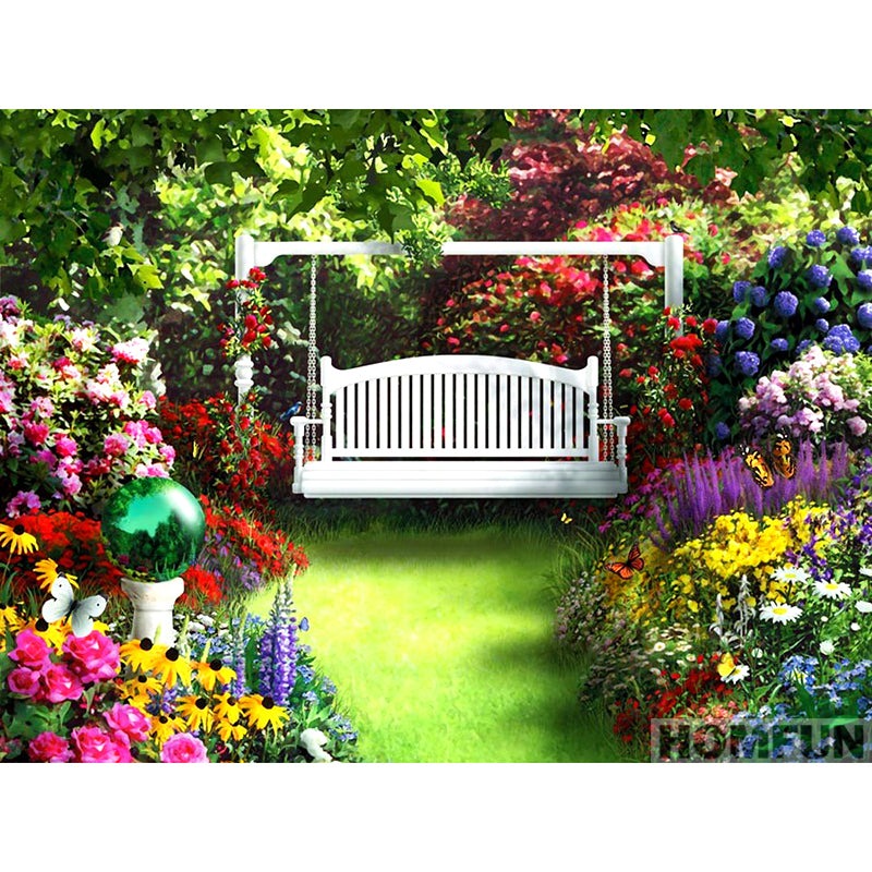 Diamond Painting Garden Hammock