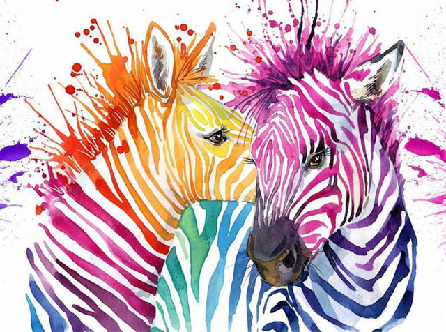 Diamond Painting Color Zebras