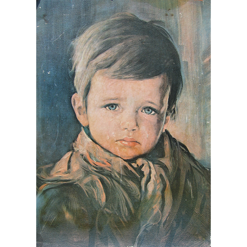 Diamond Painting Sad Boy